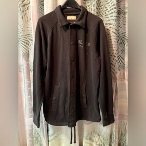 NWT Black American Eagle Coaches Jacket